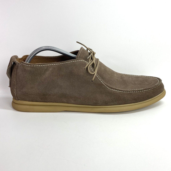 Johnnie-O Chukka Casual Ankle Boots Mens Size 13M Brown Suede EUC - Picture 1 of 10